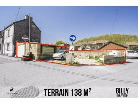 terrain à vendre de 138 m² à gilly (vat32389)
