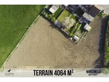 terrain à vendre de 4064 m² à marcinelle (vax34947)