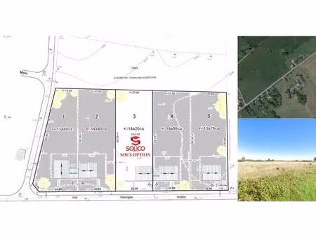 terrain à vendre à rue georges hubin marchin (vba03244)