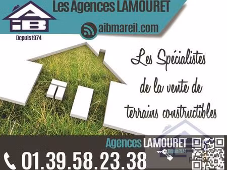 mareil 605m² arrière lot mareil marly - 605 m2