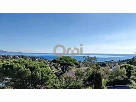 vue mer  les issambres terrain de 1463 m2