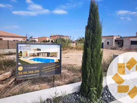 terrain viabilisé de 417 m2