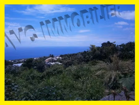 vente terrain 566 m² à le piton saint leu (97424)  299 000 €