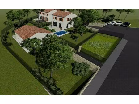 terrain tavel 730 m² t-0 à vendre  223 000 €