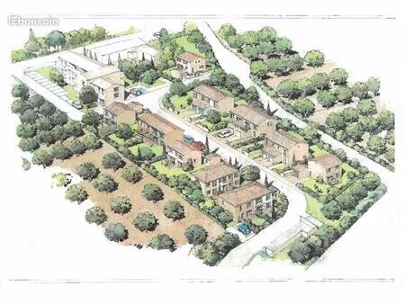 terrain 239 m² aiguines