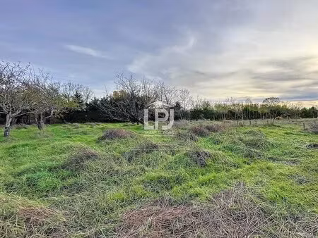 terrain constructible plat et viabilisé de 1206 m2 dans un environnement verdoyant