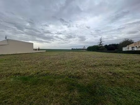 vente terrain 1813 m² corme-écluse (17600)