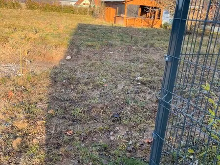 terrain constructible 692 m² houssen