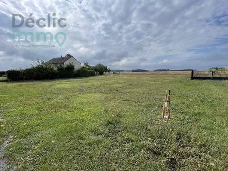 vente terrain 1596 m² lémeré (37120)