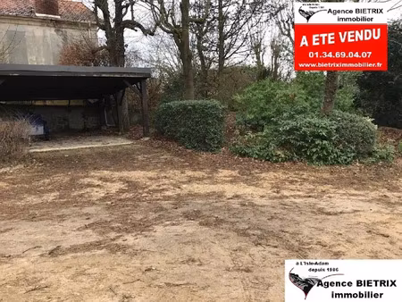 vente terrain 450 m² à l'isle-adam (95290)  262 000 €