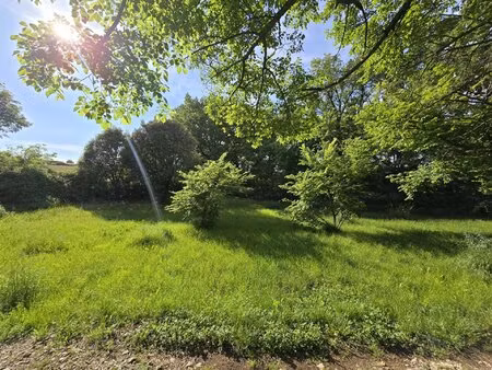 superbe terrain constructible de 725 m²