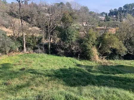 vente terrain à batir 1350 m² à mougins (06250)  440 000 €
