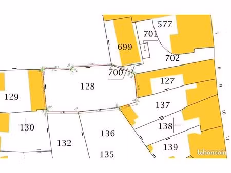 terrain constructible centre pontacq 435 m