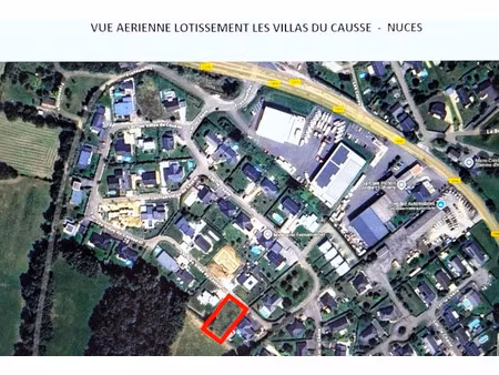 vente terrain à batir 806 m² à valady (12330)  55 500 €