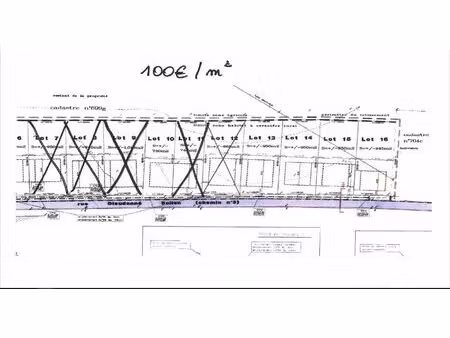 terrain à bâtir à vendre à rue dieudonné bollen lantremange (vba19939)