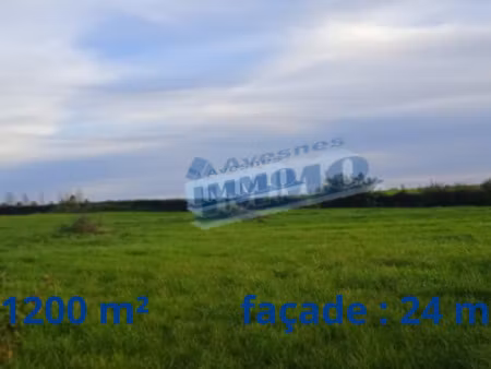 en vente terrain non constructible 1 190 m² – 34 000 € |fleury