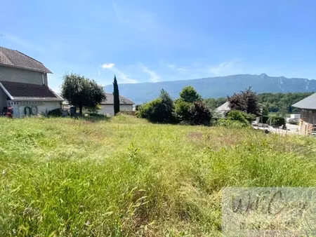 vente terrain 646 m² à viviers-du-lac (73420)  299 000 €