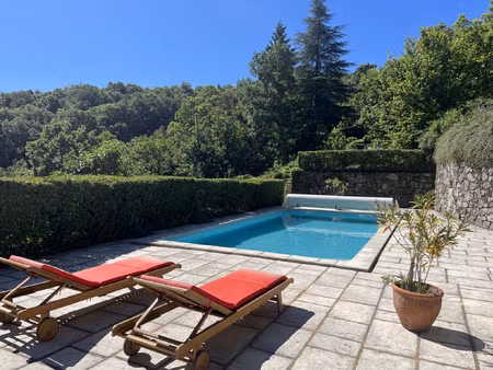 mas cévenol sur 2ha dépendances et source - saint andré de