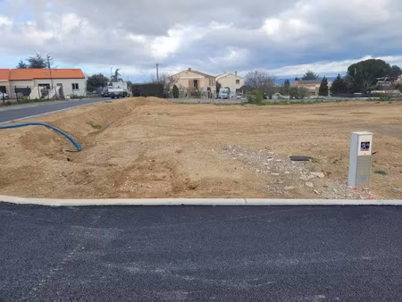 vente terrain à batir 666 m² à marcorignan (11120)  159 900 €