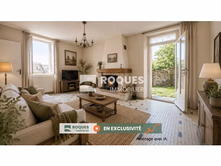 maison lumineuse avec terrasse et jardin  à deux pas du lac