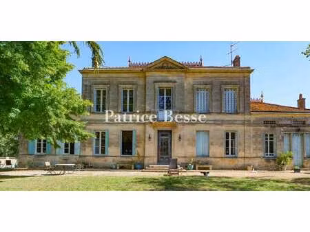 vignoble avec piscine et dépendances saint-ciers-de-canesse (33)