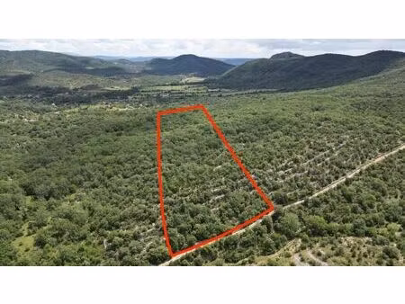 vente terrain 26250m2 saint-andré-de-cruzières 07460 - 16666 € - surface privée