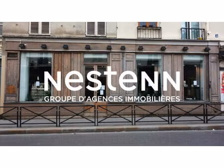 a vendre : local commercial avec appartement  centre de muzillac