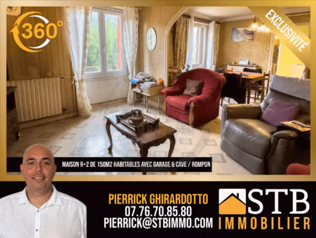 maison de village r+2 de 150m2 habitables environ