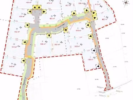 vente terrain 425 m2 à potigny