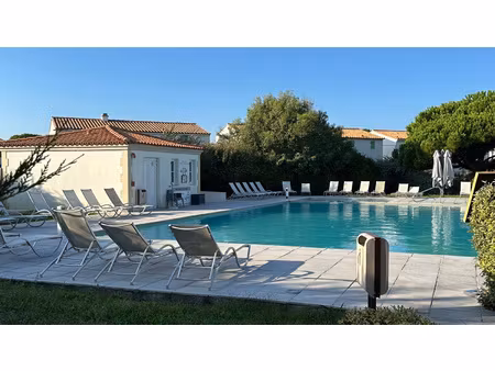 exclusivité ile de ré - appt t1 bis meublé de 24m2 dans une