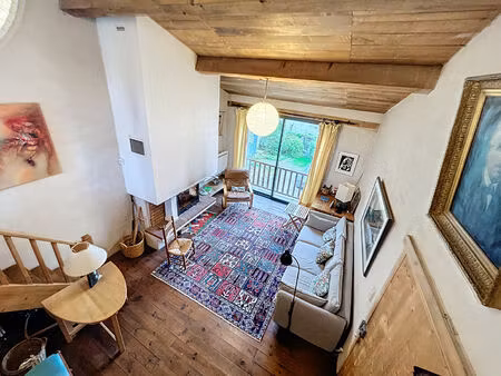 a vendre maison + jardin + terrasse