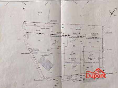 terrain constructible 1132 m2 à morembert 10240