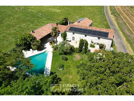 maison de charme avec piscine