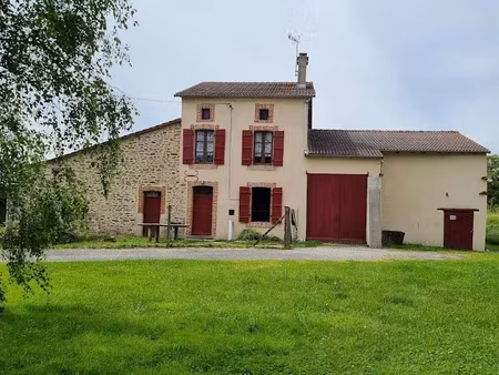 vente maison 4 pièces 105 m² à la croix-sur-gartempe (87210)  90 600 €