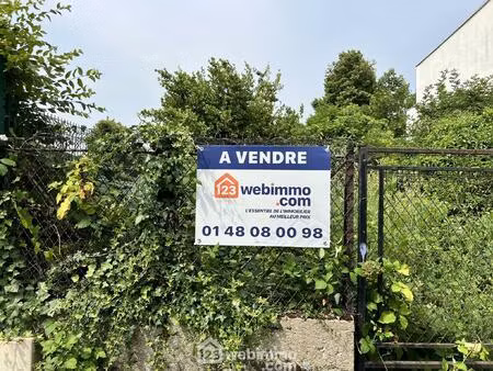 vente terrain 287 m² vitry-sur-seine (94400)