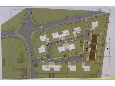 vente terrain à batir 457 m² à saint-sauveur (38160)  88 000 €