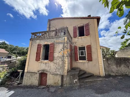 vente maison 3 pièces 89 m² à saint-jean-et-saint-paul (12250)  66 000 €