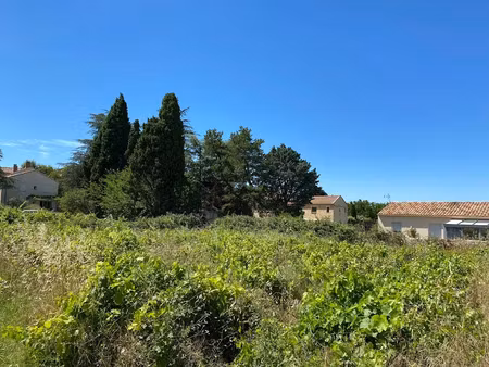 vente terrain à batir 859 m² à sablet (84110)  139 000 €