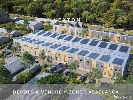 entrepôt 146 m² saint vincent de tyrosse