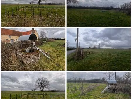 vend terrain viabilisé avec permis de construire