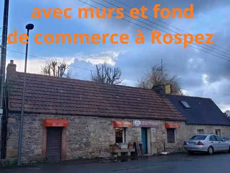 bar avec murs et fonds de commerce rospez