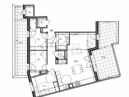 vente appartement 4 pièces 87 m² cognin (73160)