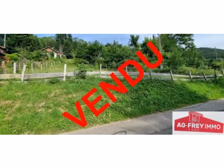 a vendre terrain 500m2 à mittlach dans le haut-rhin 68