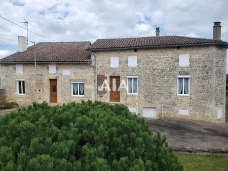 vente maison 4 pièces 105 m² poursac (16700)