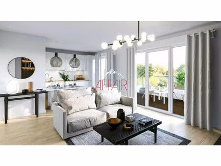 vente appartement 2 pièces 39 m² bons-en-chablais (74890)