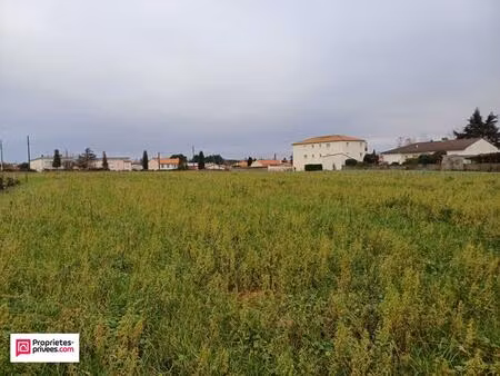 niort - terrain constructible 1440 m2