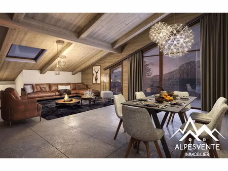 vente appartement 5 pièces 133.46 m² à chatel (74390)  880 000 €