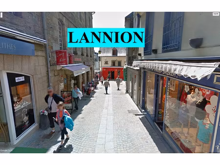 vente commerce 127 m² lannion (22300)