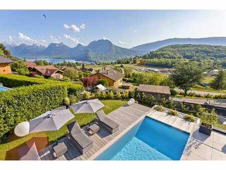 rive est du lac annecy ! - maison récente avec vues lac