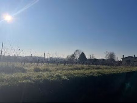 vente terrain 550 m² targon (33760)